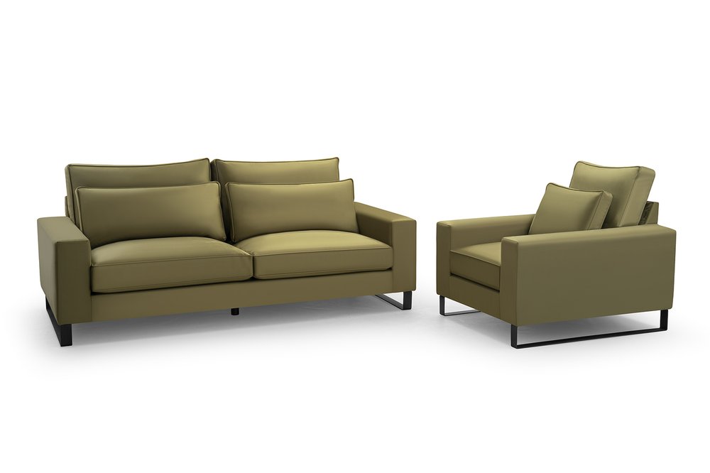 CARA - Sofa in Fabric, Many Colours, Very Comfortable >221cm x 106cm<