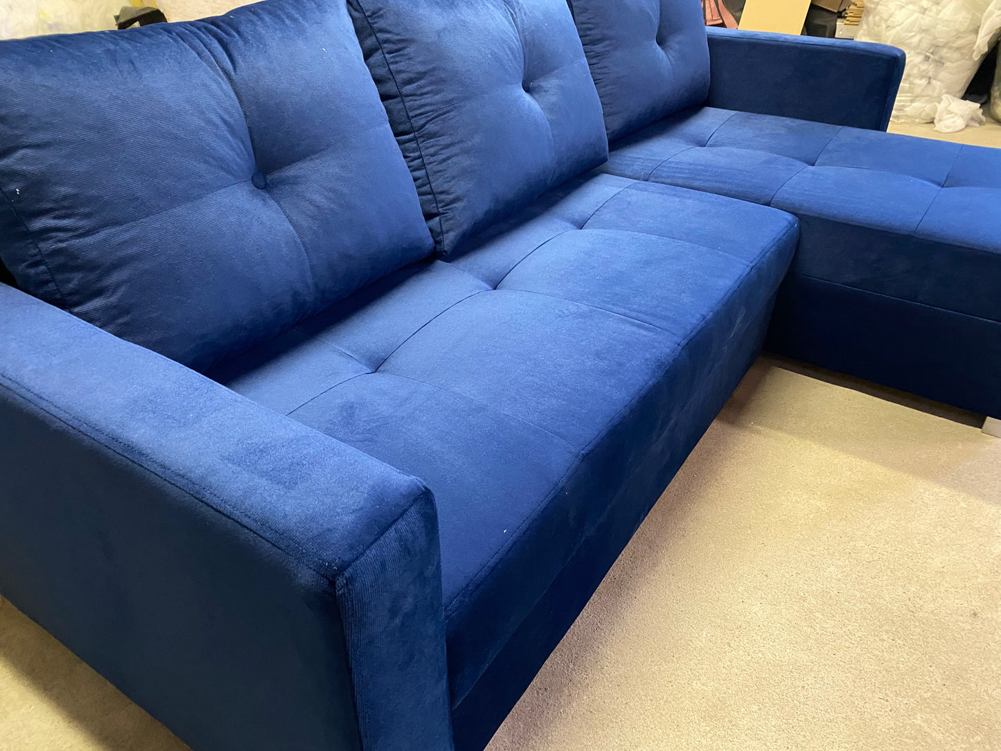 RODEO Corner Sofa Bed with sleeping function > 225cm <