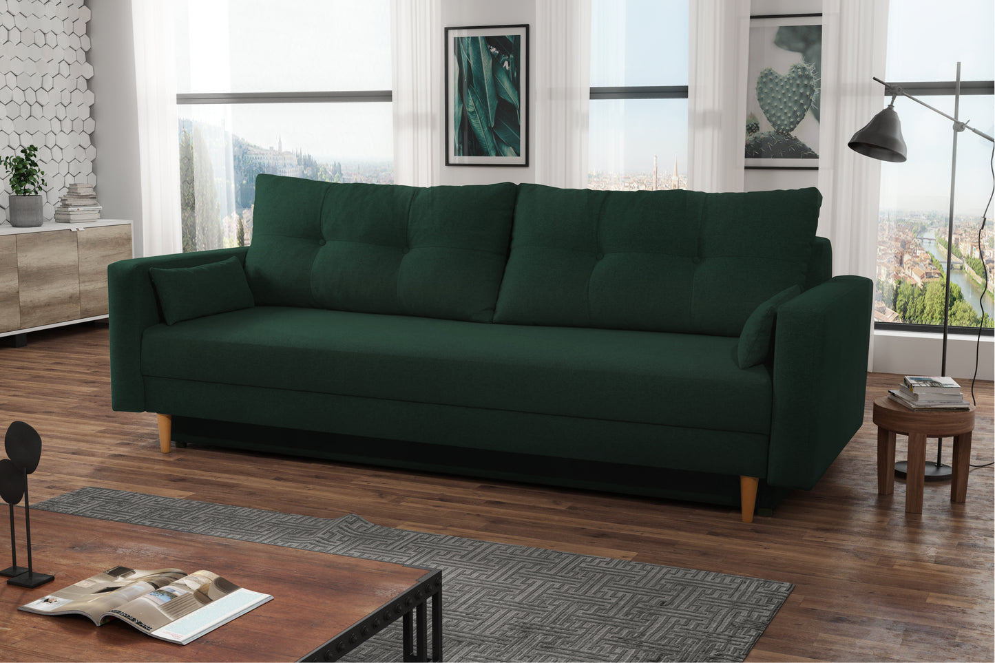 BONITO - Sofa Bed with sleeping function > 220cm <