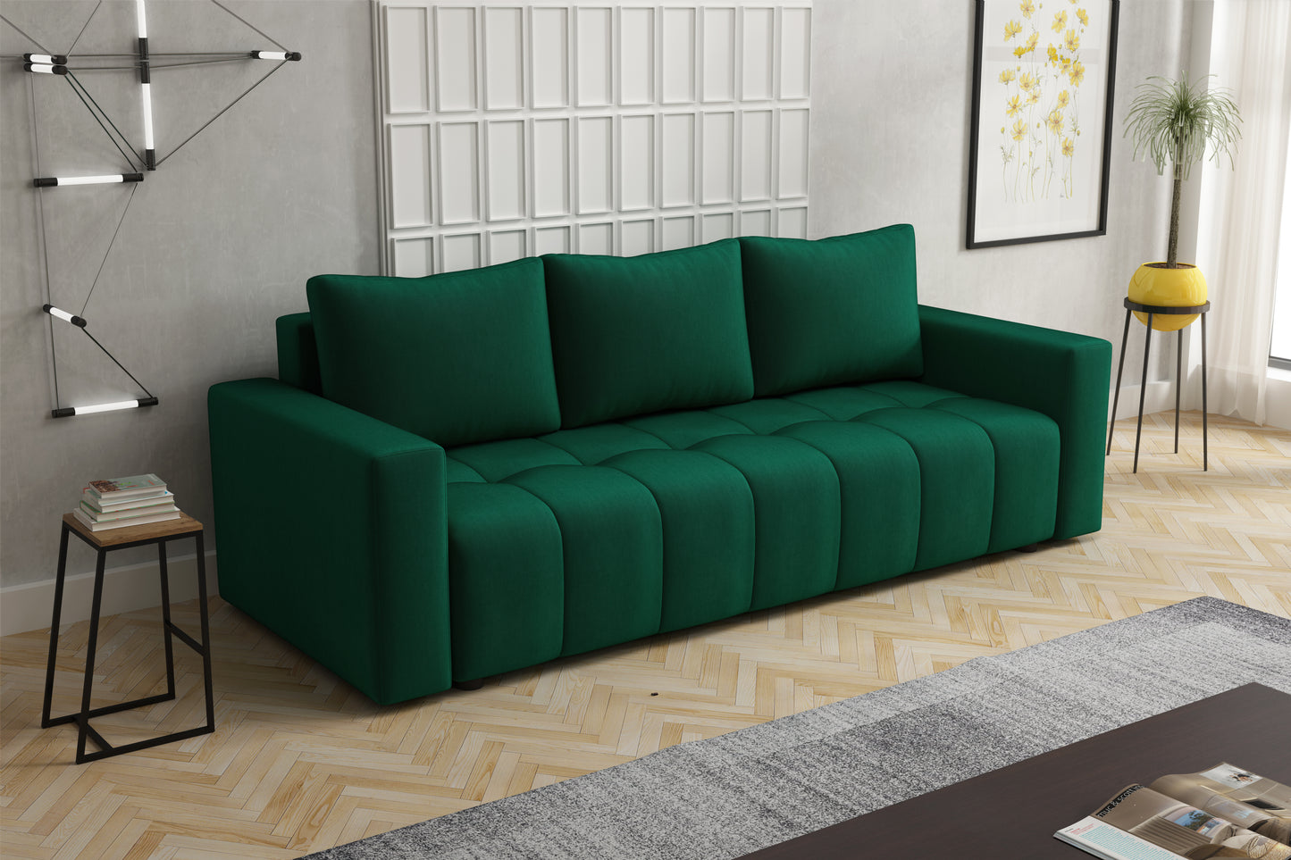 MARITTA Sofa Bed with sleeping function > 233cm <