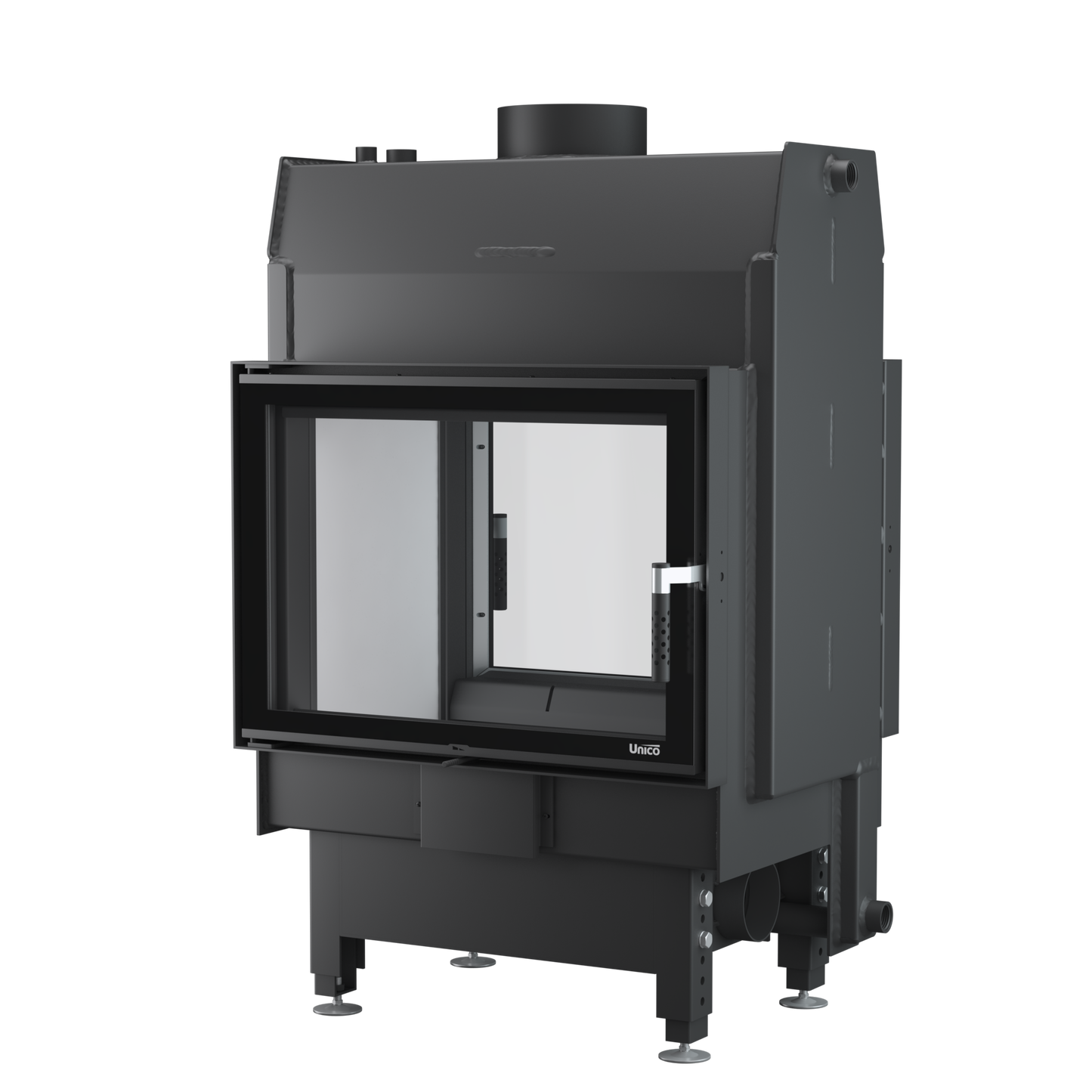 Nemo 2 Duo - Fireplace Insert with a Water Jacket Unico
