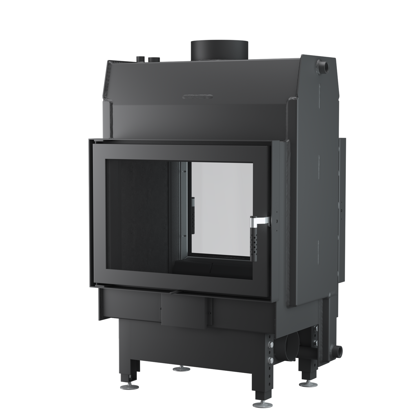 Nemo 2 Duo - Fireplace Insert with a Water Jacket Unico
