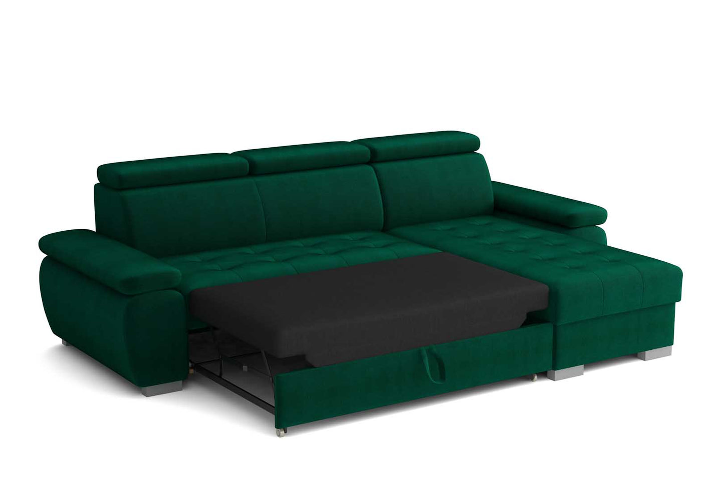 SANTINO Corner Sofa Bed with sleeping function > 261cm <