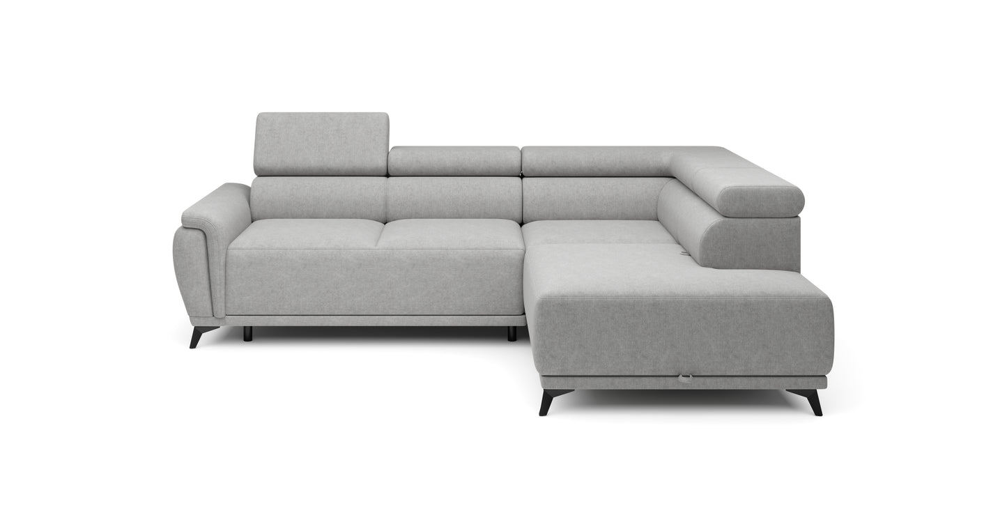 Atlantis Austin - L-Shape Corner Sofa Bed with Sleeping Function Storage Many colours > Width 281 cm <