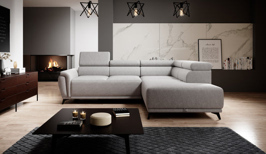 Atlantis Austin - L-Shape Corner Sofa Bed with Sleeping Function Storage Many colours > Width 281 cm <