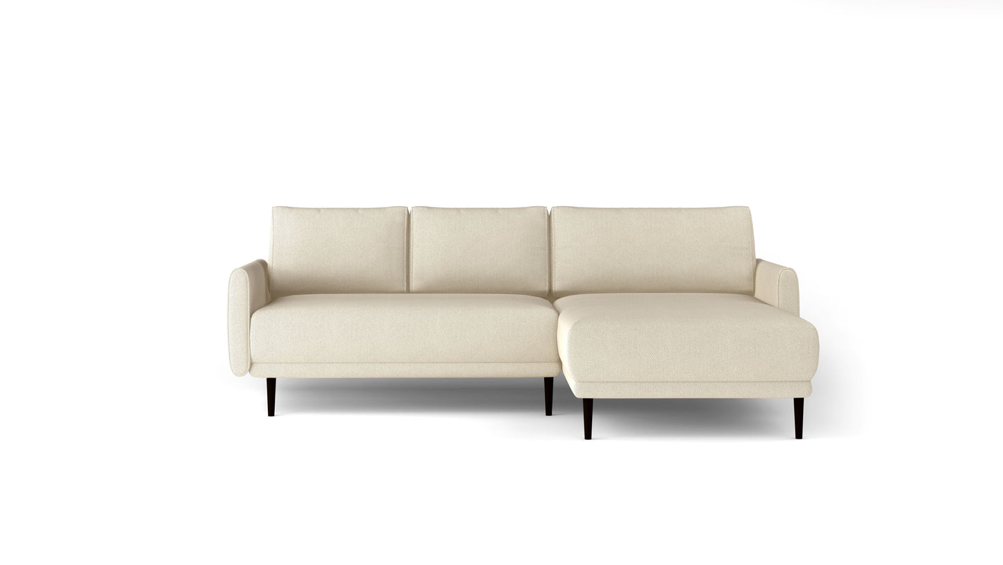 Sento - L-Shape Corner Sofa Bed with Sleeping Function Storage Various Colour > Width 223 cm <