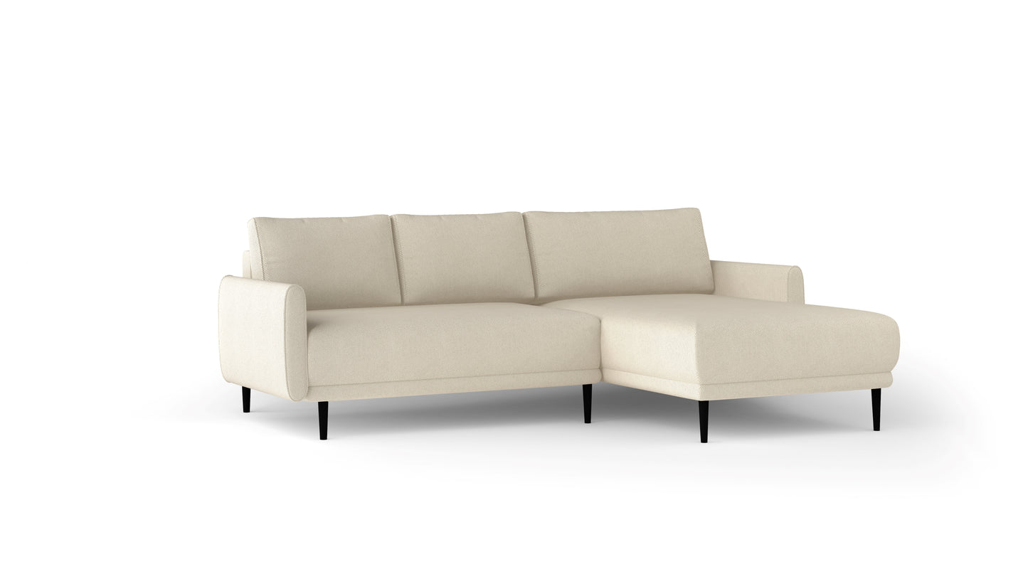 Sento - L-Shape Corner Sofa Bed with Sleeping Function Storage Various Colour > Width 223 cm <