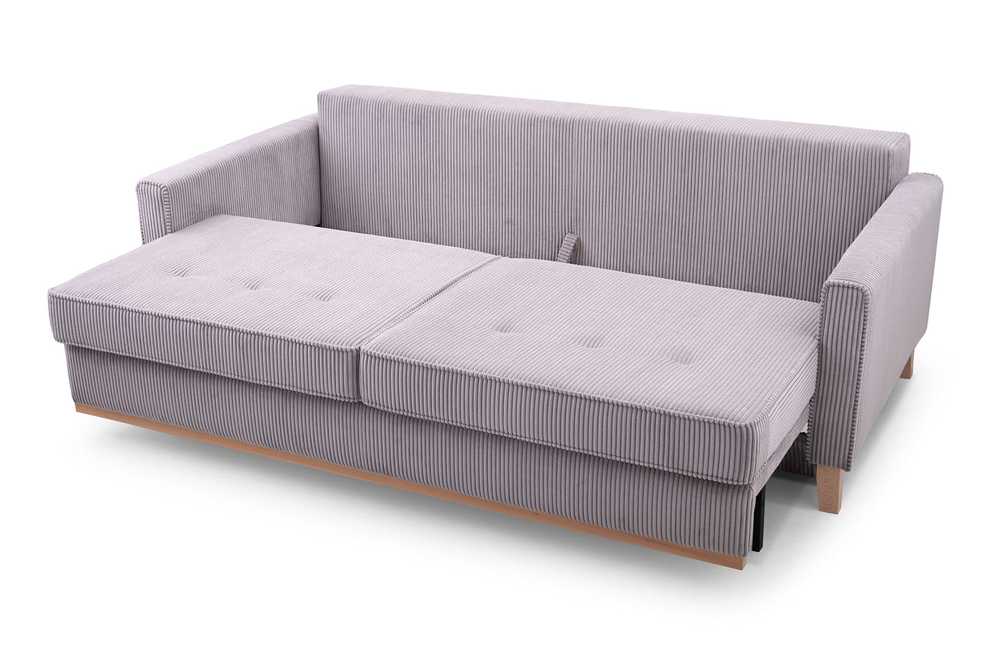 ARES - Sofa Bed with Storage in Bottle Green, Very Comfortable - FAST DELIVERY >214 cmx104cm<