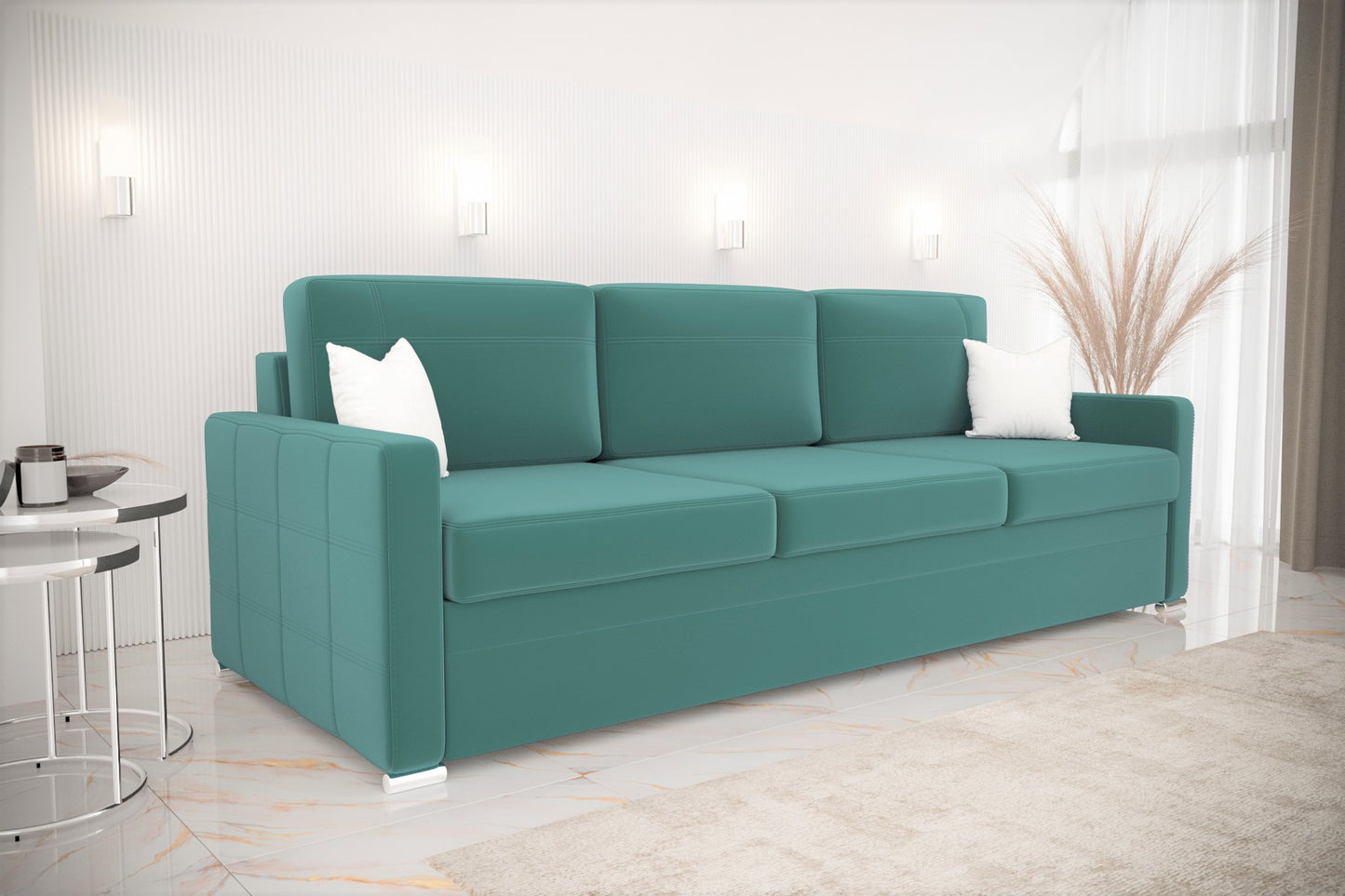 AVANTO DL SOFA - Sofa Bed 3 Seater with Sleeping Function Modern >230cm<