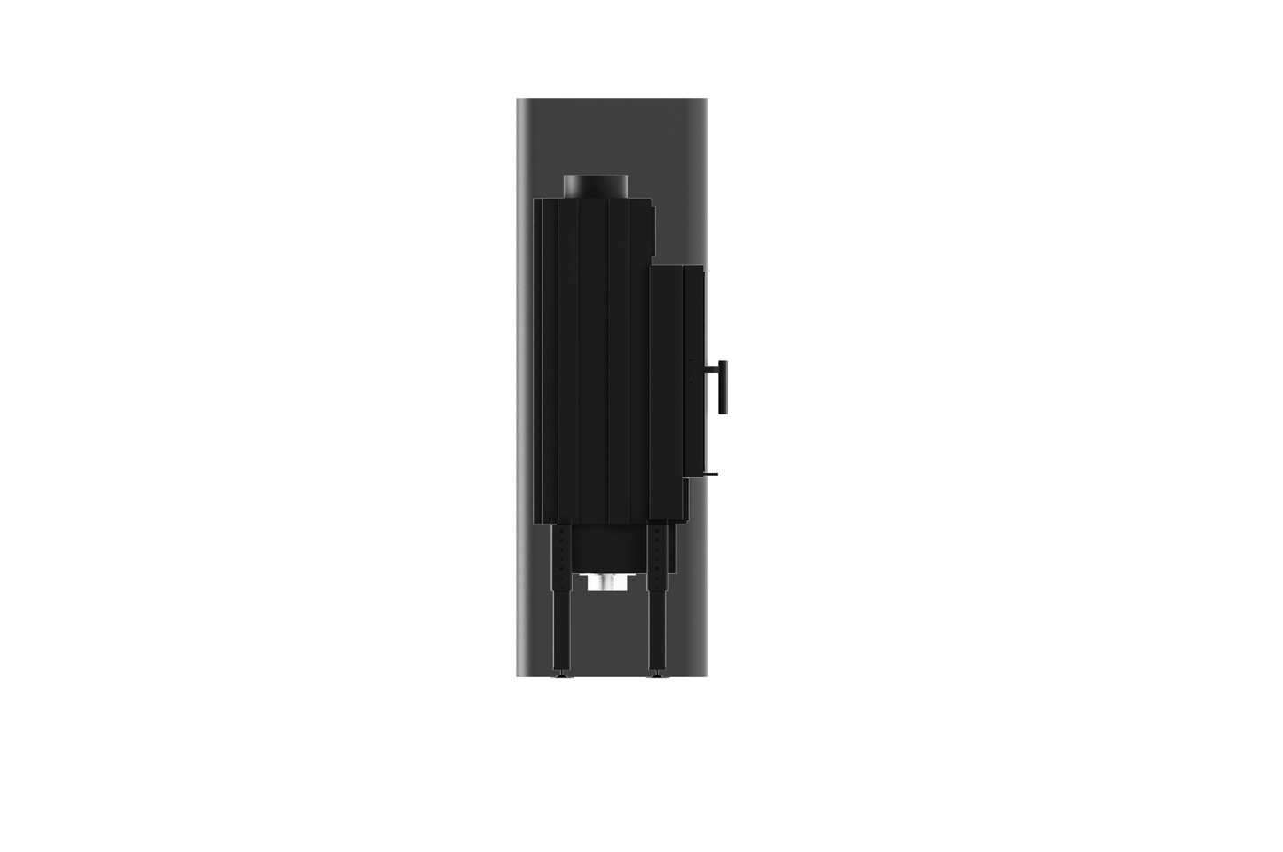 TIMO Freestanding Fireplace - Minimalist Form and High Efficiency, 2 Colours