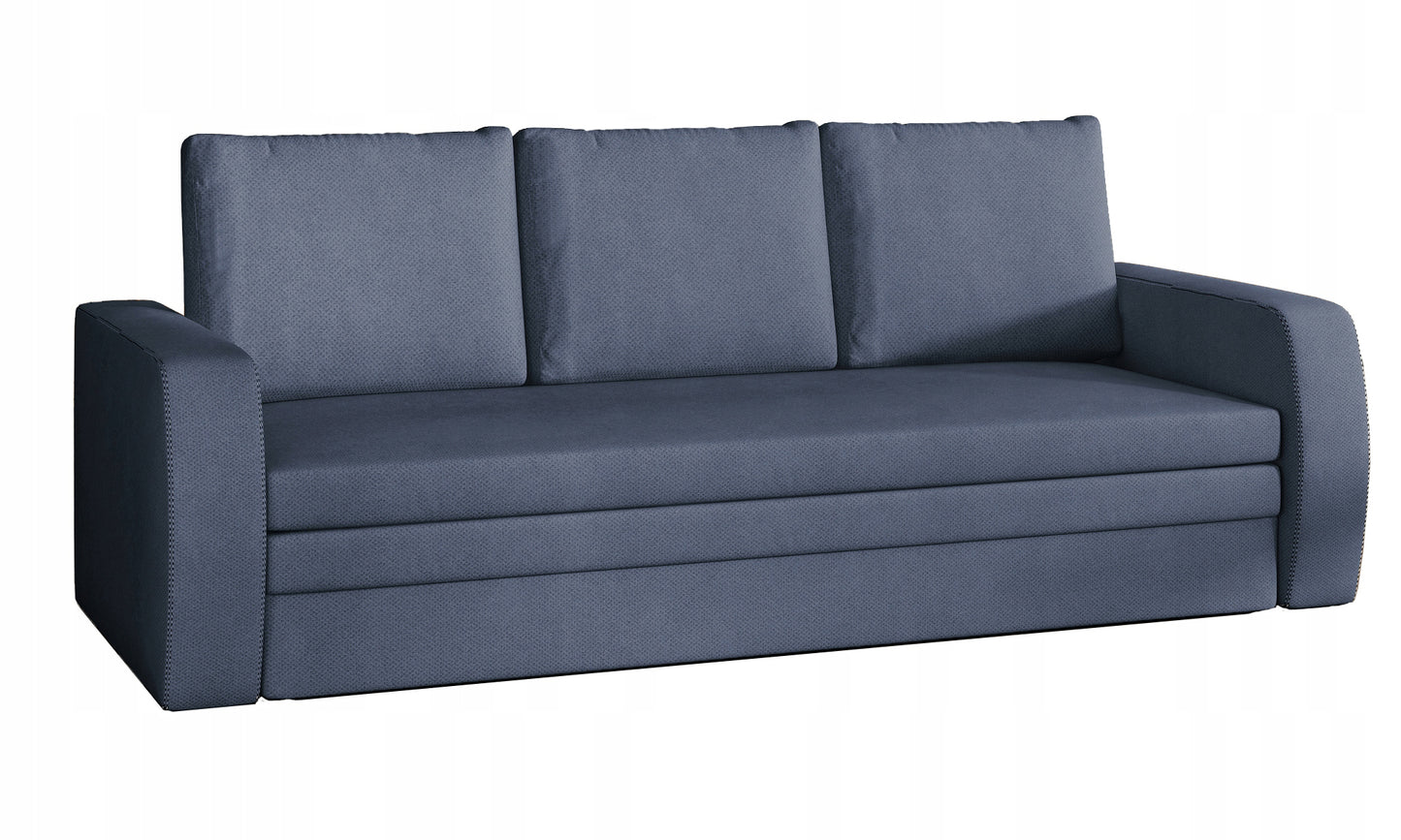 Inversa - Fold-out Sofa Bed with Storage, Various Colours >220x83cm<