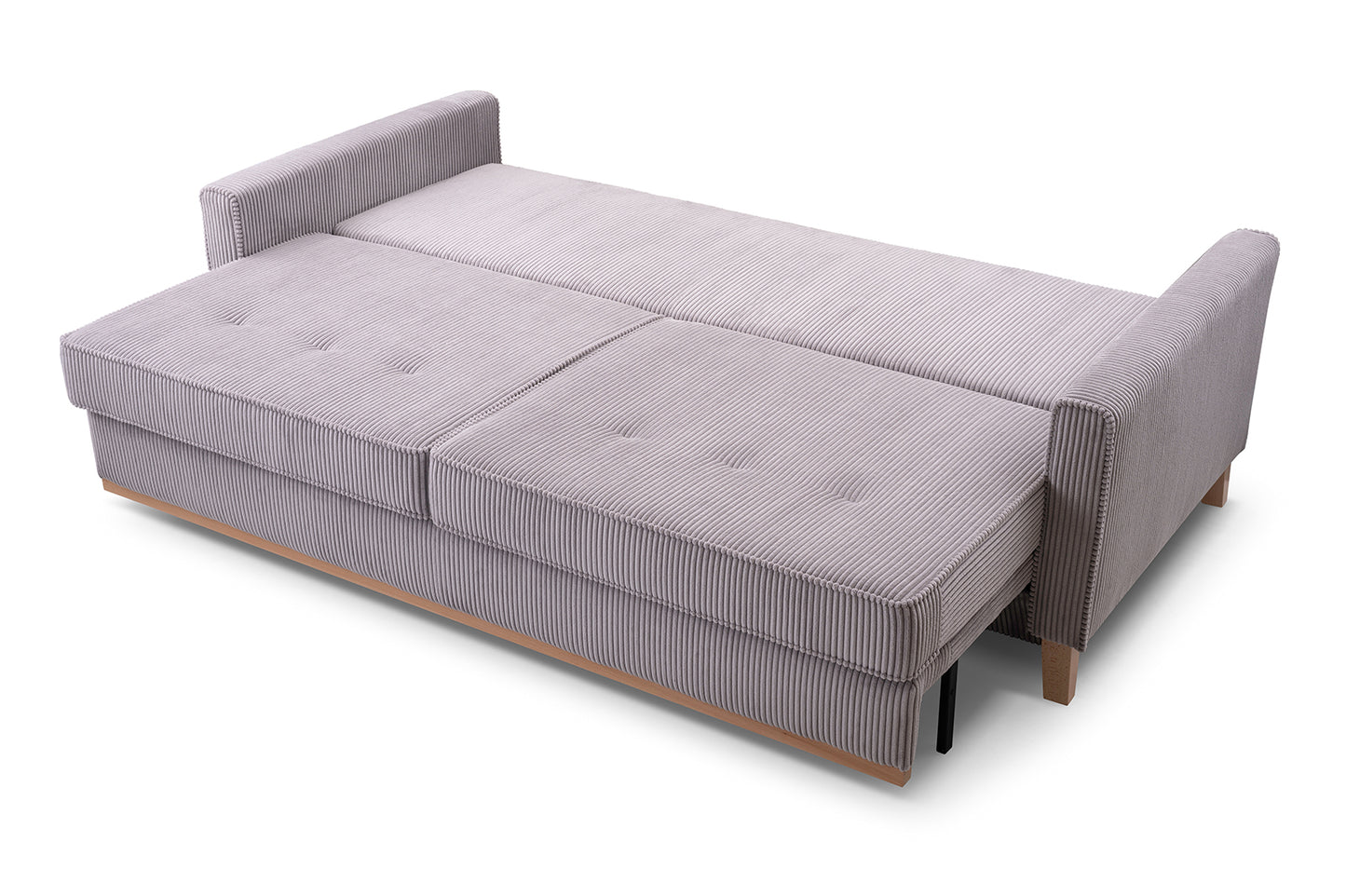 ARES - Sofa Bed with Storage in Bottle Green, Very Comfortable - FAST DELIVERY  >214 cmx104cm<