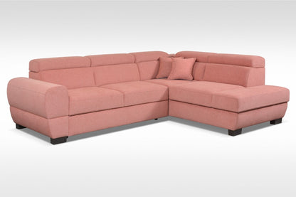 BAILE 2R - Modern Corner Sofa with Storage and Sleeping Function optional >273x210cm<