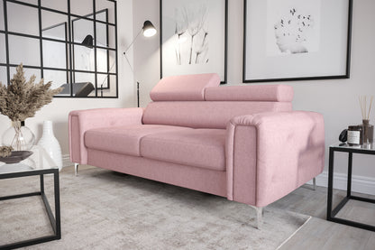 ORION II - Two Seater Sofa, Adjustable Headrests, Many Colours, 186cm